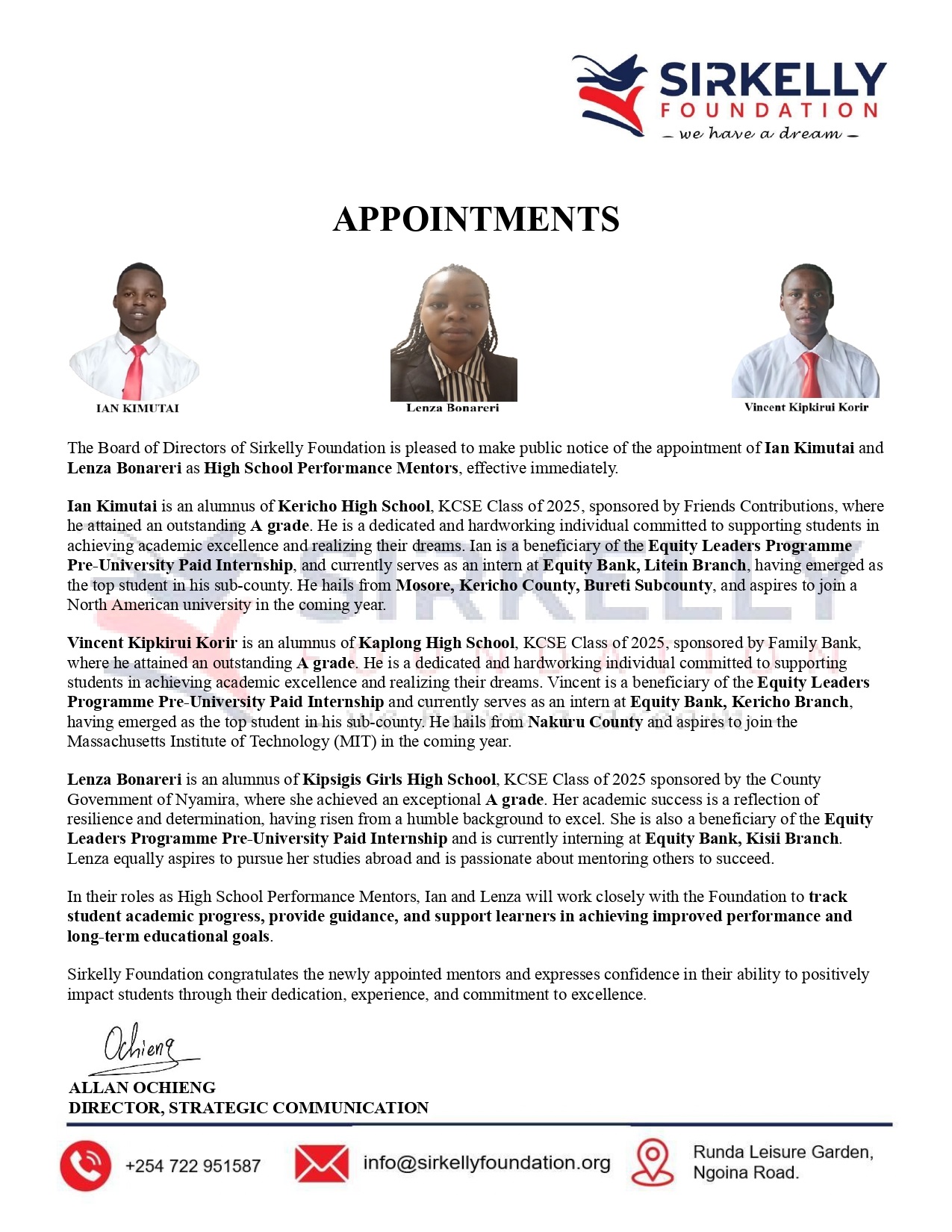 Career Consultants Newsletter